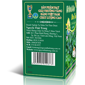 Combo 3 Hộp Trà Đen Lá Sen Giúp Giảm Cân An Toàn Cho Eo Thon Dáng Đẹp - Nguyên Thái Trang (Hộp 2gr X 50 Gói)