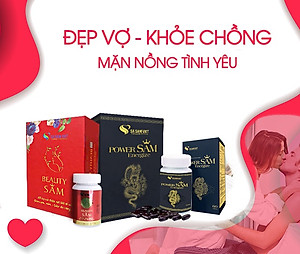 Viên uống Đẹp Da (BeautySAM) - Da sáng bóng, nhẵn mịn, hồng hào từ bên trong một cách tự nhiên, nâng cao thể trạng, thải độc và thanh lọc cơ thể, Cải thiện nội tiết tố nữ