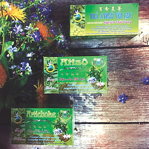 Combo 5 Hộp Trà Atisô (Artichoke Tea) Giúp Ăn Ngủ Ngon- Da Mặt Mịn Màng (Hộp 20 Túi Lọc X 2g)- Nguyên Thái Trang - Loại Thượng Hạng – Thảo Dược Thiên Nhiên – Tốt Cho Sức Khỏe