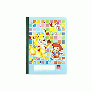 Lốc vở 4 ô ly Hồng Hà School Bạn Nhỏ định lượng 100gsm - 0509