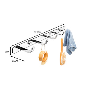 Móc quần áo cao cấp inox 304 TOVASHU MX4