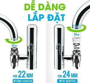 Máy lọc nước tại vòi Geyser Euro M- Hàng nhập khẩu 