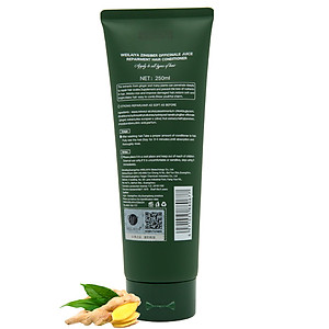 Dầu Xả Weilaiya Tinh Chất Gừng Kết Hợp Hà Thủ Ô Organic Cao Cấp hỗ trợ điều trị Rụng Tóc, Kích Thích Mọc Tóc Giảm Tóc Gãy Rụng, Dành Cho Loại Tóc Hư Tổn Xơ Gãy (200ml) - Sản phẩm chính hãng