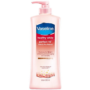 Combo 2 Sữa Dưỡng Thể Vaseline Trắng Da 10 Lợi Ích (350ml)