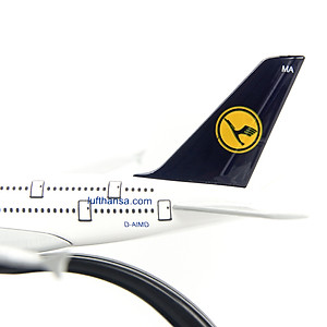 Mô Hình Máy Bay A380 LUFTHANSA EVERFLY 16CM