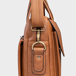 Cặp Công Sở Lata ( Thời trang nam basic đựng laptop 15 inch - Cặp da CA21 )