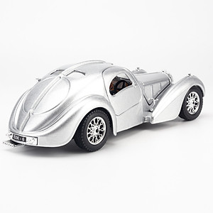 Xe Mô Hình Bugatti Atlantic Silver 1:24 Bburago - MH18-22092