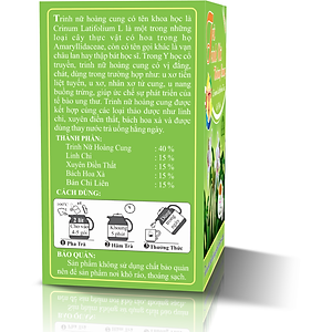 Combo 5 Hộp Trà Trinh Nữ Hoàng Cung Trị U Xơ Tử Cung, Tiền Liệt Tuyến Túi Lọc - Nguyên Thái Trang (Hộp 2gr X 50 Gói)