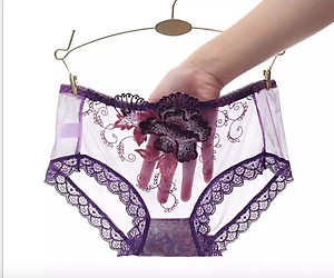 Combo 5 quần lót nữ xuất nhật hoa hồng