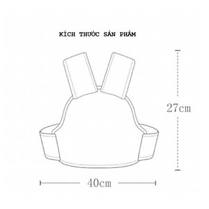 Đai đi xe máy cho bé phản quang, thoáng khí sử dụng khóa 2 cấp bền chắc, chống bui bẩn An Toàn Dây Yếm Chở Trẻ Em Ngồi Trước Sau Cho Bé Trai Gái