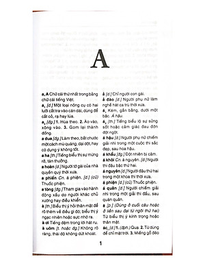 Từ Điển Tiếng Việt (Khổ Nhỏ) -  Vanlangbooks