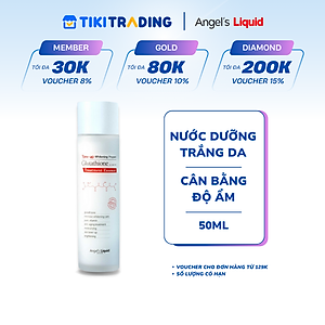 Nước Thần Dưỡng Trắng Da Cân Bằng Độ Ẩm Angel's Liquid Tone Up Whitening Program Glutathione Treatment Essence 150ml