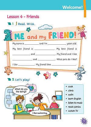 Tiếng Anh 4 Extra and Friends - Pupil's Book