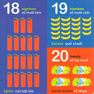 101 First Words: Numbers - Shapes - Colours (101 Từ Đầu Tiên: Chữ Số - Hình Dạng - Màu Sắc)_ML