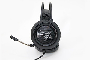 Tai nghe cao cấp Zidli ZH6 LED giả lập 7.1 (đen) - Hàng Chính Hãng