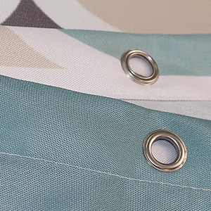 Rèm Nhà Tắm, Phòng Tắm Không Thấm Nước Vải Polyester, Họa Tiết Đèn Lồng (ĐỦ CÁC KÍCH THƯỚC)