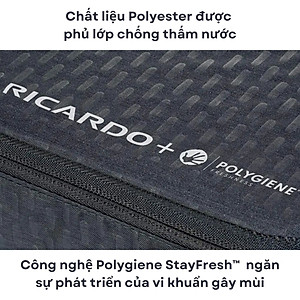 Bộ 3 túi đựng đồ du lịch RICARDO gấp gọn, chất vải chống thấm nước, chống nấm mốc