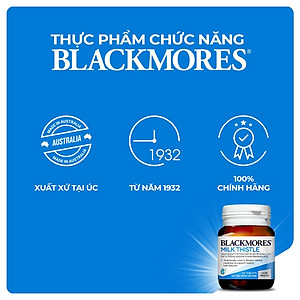 Viên Uống Bổ Gan Blackmores Milk Thistle Hộp 42 viên