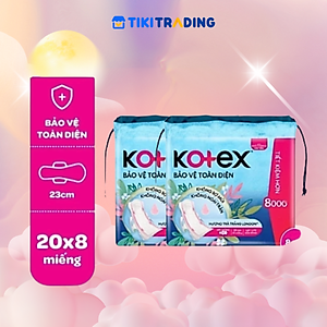 Combo 2 gói Băng Vệ Sinh Kotex Bảo Vệ Toàn Diện Ngày Nhiều và Đêm 28cm SMC - Gói 14 miếng