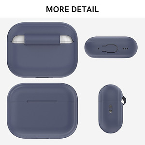 Ốp Silicon Cho Airpods PRO 2 Kai.N_Bounce Silicone Kèm Dây Đeo_ Hàng Chính Hãng