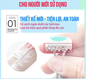 Set 02 chiếc Dao cạo vùng kín Kai Bikini Line - Hàng nội địa Nhật Bản 