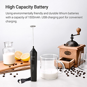 Xiaomi youpin Máy Đánh Trứng / Sữa / Cà Phê Chạy Điện Hình Tròn mini Chất Liệu Cấp Thực Phẩm