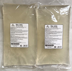 Combo 2 gói Trân Châu Trắng 3Q Sea Jelly 2 kg/Thạch Ngọc Trai 3Q Sea Jelly (ngon, dai giòn sần sật - dùng trực tiếp mà không cần nấu hay chế biến khác)