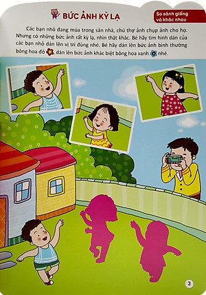 Sách Bóc Dán Hình Thông Minh Phát Triển Khả Năng Tư Duy Toán Học - 168 Sticker (Quyển 6)