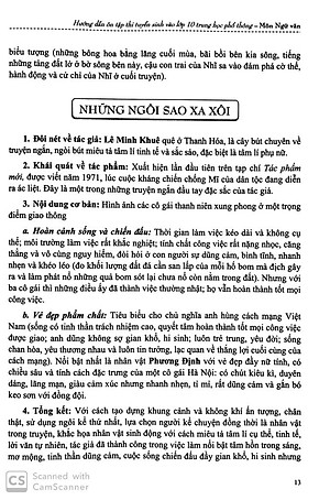 Sách Hướng Dẫn Ôn Tập Thi Tuyển Sinh lớp 10 Trung Học Phổ Thông - Môn Ngữ Văn