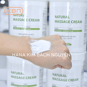 [KHUYẾN MÃI] Kem Massage TBM Chuyên Dùng Cho Mặt Và Cơ Thể - Natural Massage Cream (Hàng Chính Hãng)
