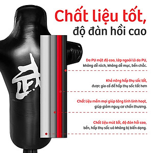 BG Trụ Đấm Bốc BG028 Tự Cân Bằng Cao Cấp BOXING PILE, Bao Cát Đấm Bốc Võ Thuật,Trụ Hơi Đấm Bốc Phản Xạ