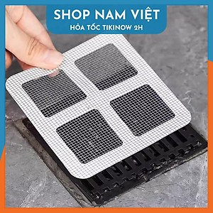 Lưới Lọc Tóc Dán Nắp Cống, Chặn Côn Trùng, Chống Tắc Nghẽn