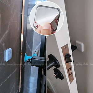 Nút Chống Va Đập Cửa Dán Bảo Vệ Tường Hamart Keo 3M Siêu Dính Silicon Chống Ồn Hiệu Quả