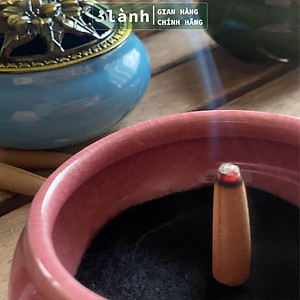 Lư Xông Nhang Trầm Nụ Trầm Hương Sứ Cao Cấp Màu Phong Thủy 3 Lành Trang Trí Nhà Bàn Thờ Dâng Hương Thư Giãn Trang Trí Nhà Cửa Xông Nhà Tẩy Uế
