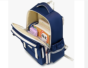 Balo học sinh cấp 1 và 2 siêu nhẹ chống gù chống nước cao cấp phong cách châu âu