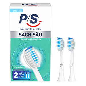 Bộ 2 đầu bàn chải điện P/S - Sạch Sâu