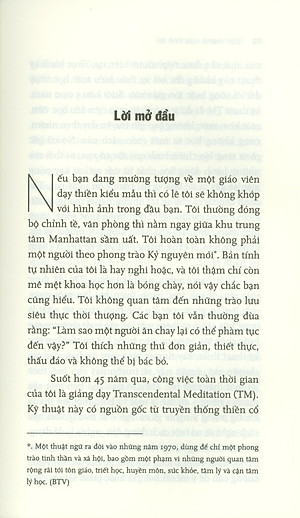 Sách Sức Mạnh Của Tĩnh Tại - Phương Pháp Sống Chất, Sống Lành Mạnh Từ Thiền TM