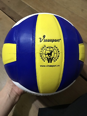 Quả bóng chuyền Thăng Long thi đấu VB7700 tặng kèm lưới đựng bóng+bim bơm bóng