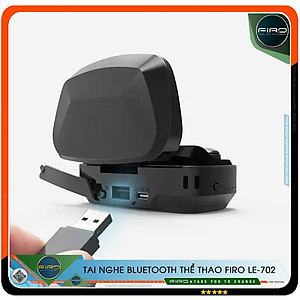 Tai Nghe Bluetooth Nhét Tai Không Dây FIRO A18 - Pin Dock Sạc 300mAh - Bluetooth V5.3 - Tai Nghe FIRO A18 Điều Khiển Cảm Ứng Thông Minh - Công Nghệ Kháng Nước IPX5 - Tai Nghe Không Dây FIRO A18 - Phù Hợp Với Tất Cả Dòng Máy - Hàng Chính Hãng