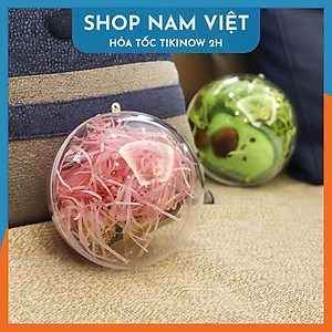 Quả Cầu Nhựa Trong Suốt Trang Trí Tiệc Cưới, Giáng Sinh