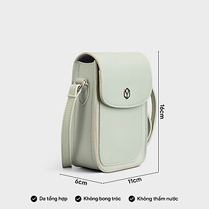 Túi Yuumy ( Thời trang nữ đi chơi size 11 - Túi đeo chéo da Seasand YN190 )
