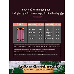 Máy Xay Hạt Cafe, Hạt Khô, Hạt Tiêu, Ngũ Cốc, Đậu Nành Đa Năng, Cối Xay Thép Không Gỉ SUS 304 Cao Cấp - Hàng Chính Hãng MINIIN