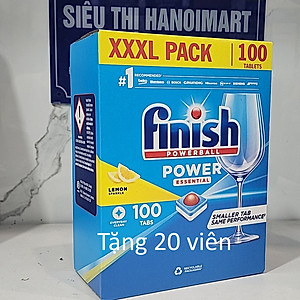 Viên rửa chén bát Finish Classic 120 viên - Hàng chính hãng