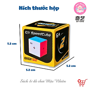 Rubik cao cấp mượt hiệu Qiyi QY TOYS – Stickerless 2x2 3x3 4x4 5x5 Pyraminx Skewb Megaminx Square-1 Windmill Dino Axis