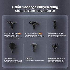 Súng Massage Cầm Tay Cao Cấp Philips PPM7323 - Hàng chính hãng