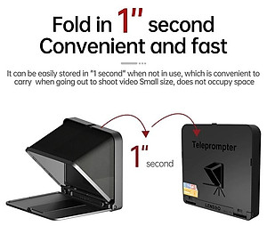 Máy nhắc chữ Teleprompter TC7 Lensgo Hàng Chính Hãng
