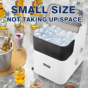 BẢO HÀNH 12 THÁNG - Máy làm đá viên siêu tốc, chỉ trong 6 phút. Thương hiệu Nga cao cấp DSP - KD8001