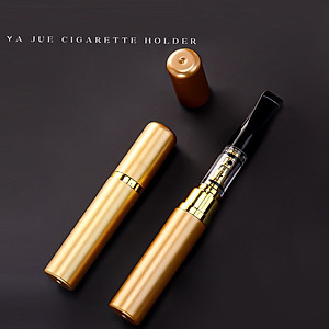 Hộp 5 tẩu thuốc nhựa dẻo cải tiến, lọc nam châm bảo vệ sức khỏe gắn được điếu nhỏ và lớn | Shop Thành Nhi