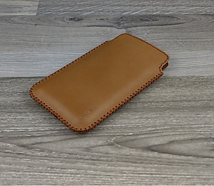 Bao Da Túi Rút  dành cho Iphone 12 Mini Da Bò