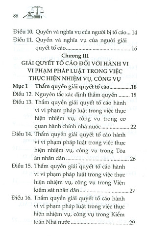 Luật Tố Cáo